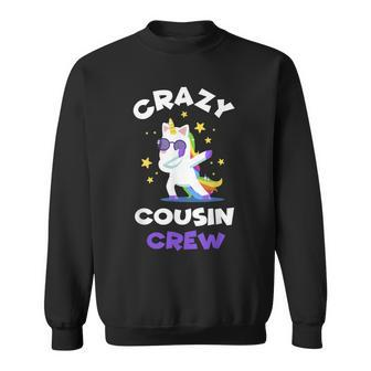 Crazy Cousin Crew Reunion Unicorn T Dabb Sweatshirt - Monsterry DE