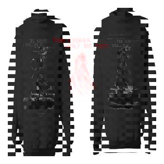 Creek Will Be Red Hell Of Diver Helldiving Lovers Outfit Sweatshirt - Monsterry