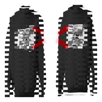 Croix De Bourgogne Soldat Crâne Militaire Sweater e - Cadeauxyz