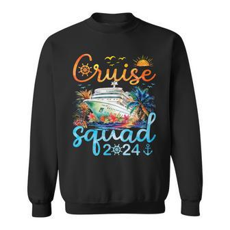 Cruise Squad 2024 Family Group Matching Cruising Vacation Sweatshirt - Seseable