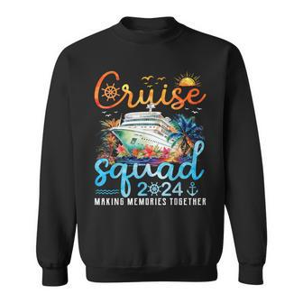 Cruise Squad 2024 Family Group Matching Summer Vacation Sweatshirt - Monsterry