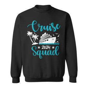 Cruise Squad 2024 Family Matching Vacation Group Trip Party Sweatshirt - Seseable