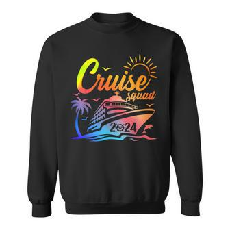 Cruise Squad My First Cruise 2024 Vacation Matching Family Sweatshirt | Mazezy UK