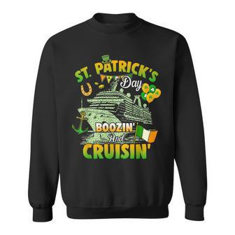 Cruisin And Boozin 2024 St Patrick Day Matching Family Sweatshirt | Mazezy