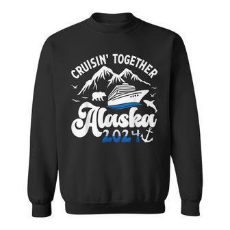 Cruisin Together Alaska 2024 Matching Cruising Vacation 2024 Sweatshirt - Monsterry DE