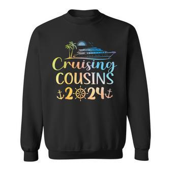 Cruising Cousins Matching Cousin Family Cruise 2024 Sweatshirt - Thegiftio UK