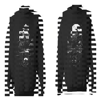Cuervo Cuervo Pájaro Oscuro Brujería Presagios Camisa de entrenamiento - Regaloses