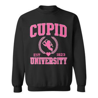 Cupid University Cute Valentine's Day Xoxo Sweatshirt - Monsterry DE