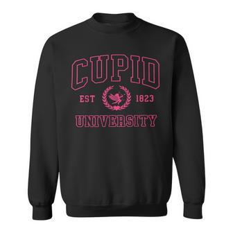 Cupid University Est 1823 Happy Valentines Day Anniversary Sweatshirt - Monsterry DE
