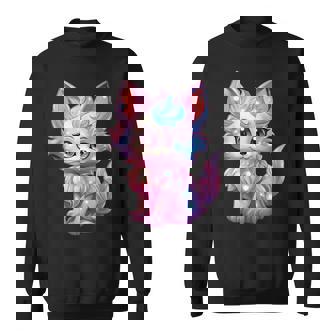Cute Anime Fox Fox Sweatshirt - Thegiftio UK