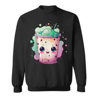 Cute Bubble Tea I Milk Tea I Bubble Tea Sweatshirt - Seseable