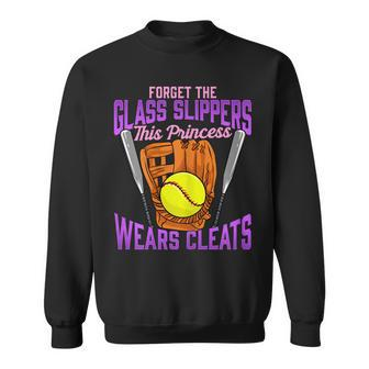 Cute Forget The Glass Slippers This Princess Wears Cleats Sweatshirt - Monsterry CA