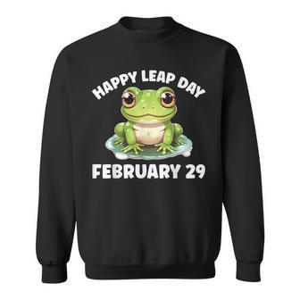 Cute Frog February 29Th Leap Day 2024 Sweatshirt - Monsterry DE