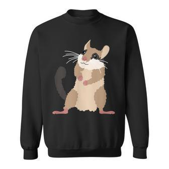 Cute Garden Sleeper Rodent Mouse Sweatshirt - Seseable