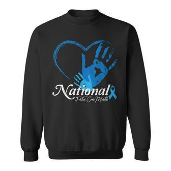 Cute National Foster Care Awareness Month T Sweatshirt - Monsterry DE