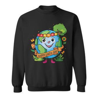 Cute Planet Earth Awareness Day Happy Earth Day 2024 Sweatshirt | Mazezy CA