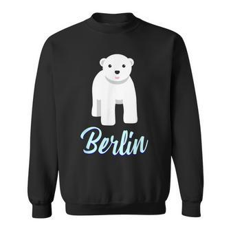 Cute Polar Bear Baby In Berlin Sweatshirt - Seseable