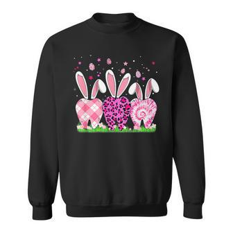 Cute Tooth Dental Squad Dental Assistant Easter Day Sweatshirt - Seseable