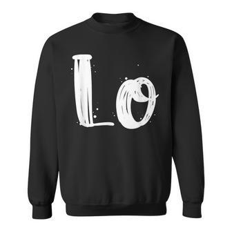 Cute Valentines Day Matching Couple Outfit Love Part 1 Sweatshirt - Monsterry
