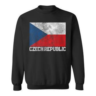 Czech Republic Flag Family Pride Country Vintage Sweatshirt - Monsterry UK