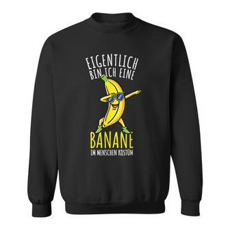 Dabbing Banane Kostüm Junge Banane Sweatshirt - Seseable