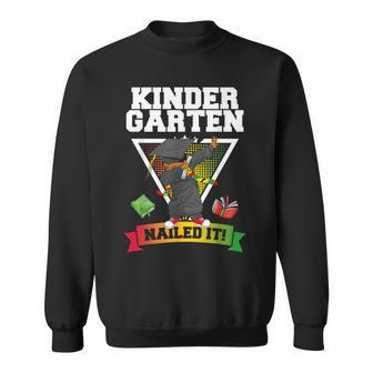 Dabbing Graduation Class Of 2024 Boy Kindergarten Nailed It Sweatshirt - Monsterry DE