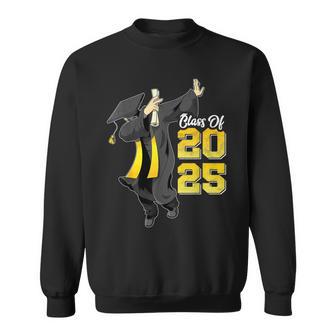 Dabbing Graduation Class Of 2025 Graduation Sweatshirt - Monsterry UK