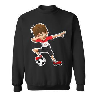 Dabbing Soccer Boy Egypt Egyptian Flag Jersey Sweatshirt - Monsterry UK