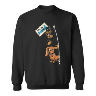 Dachshund You Are Awesome Sweatshirt | Mazezy