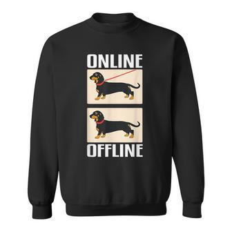 Dachshund Online Dog Owners S Sweatshirt - Seseable