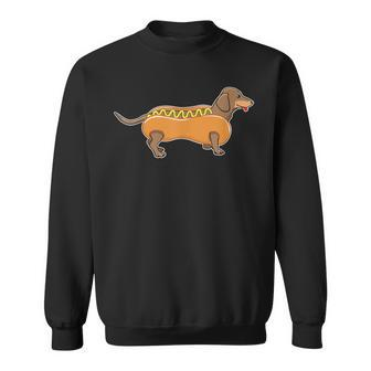 Dachshund Wiener Hot Dog Owner Sweatshirt - Monsterry AU