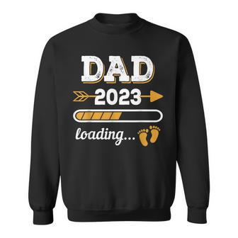 Dad 2023 Loading Father Dad-To-Be Pregnancy Announcement Sweatshirt - Monsterry