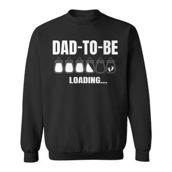 Dad To Be Loading Expecting Father Pregnancy Sweatshirt - Monsterry