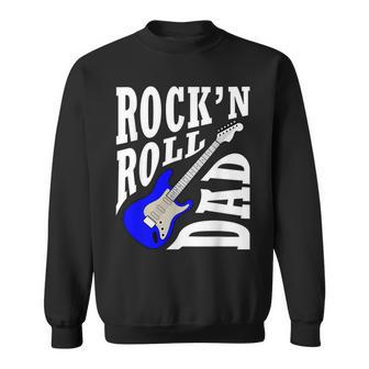 Dad Love Rock N Roll Father's Day Sweatshirt - Monsterry