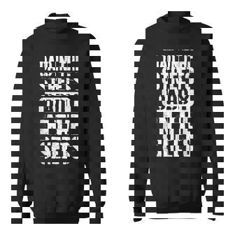 Dad In The Streets Daddy In The Sheets Sweatshirt - Thegiftio UK