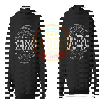 Daddio The Legend The Man Daddio Fathers Day Sweatshirt | Mazezy