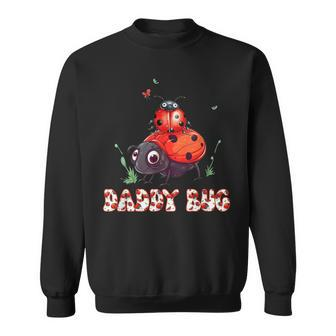 Daddy Bug Ladybug Lover Cute Dad Fathers Day Insect Sweatshirt - Monsterry DE