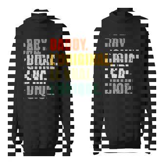 Daddy The Original The Real Cadeau Personnalisé Unique Sweater e - Cadeauxyz