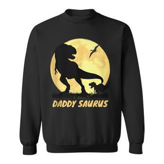 Daddy Saurus Dinosaur Father's Day Men Sweatshirt - Thegiftio UK