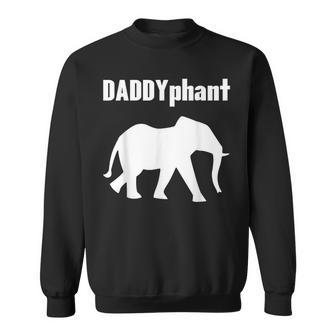 Daddyphantater Elefant Papaatertag Lustig Papa Wortspiel Sweatshirt - Geschenkecke