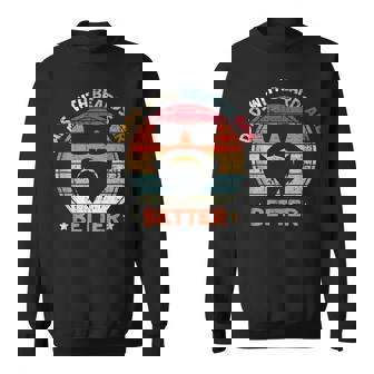 Dads With Beards Are Better Father's Day Bearded Daddy Dad Sweatshirt - Thegiftio