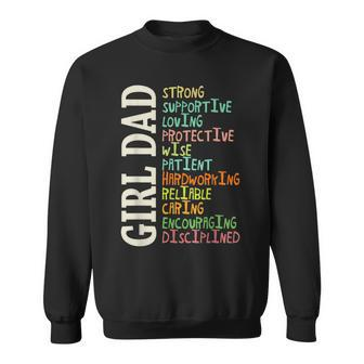 Dads Of Daughters For Dad Father Happy Father's Day Sweatshirt - Seseable