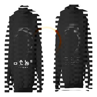 Dallas Total Solar Eclipse 2024 Dallas Solar Eclipse Sweatshirt | Mazezy