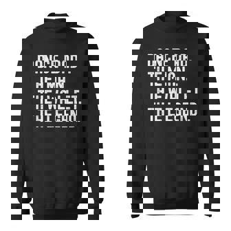 Dance Dad The Man The Wallet The Legend Sweatshirt - Thegiftio UK