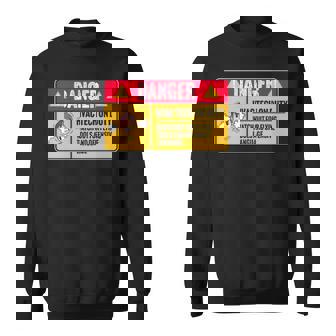 Danger Hvac Tech Technician Duty Sweatshirt | Mazezy