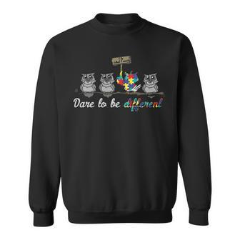 Dare To Be Different Owl Sweatshirt | Mazezy