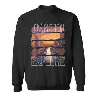 Dare To Explore Travel Sweatshirt - Monsterry UK