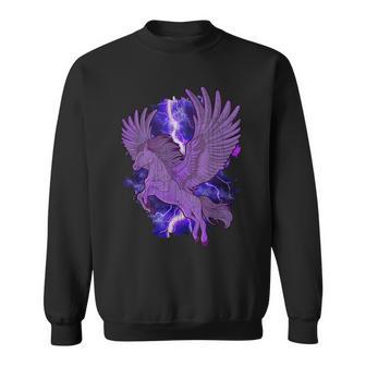 Dark Pegasus S Sweatshirt - Seseable