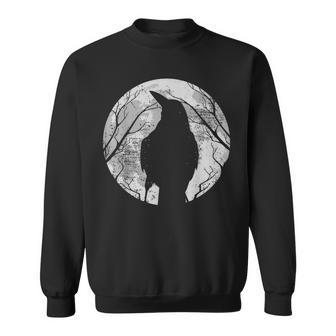 Dark Silhouette Idea For Crow Fans Sweatshirt - Thegiftio UK