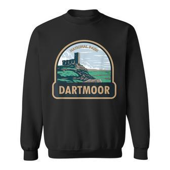 Dartmoor National Park Brentor Church England Vintage Sweatshirt - Monsterry DE